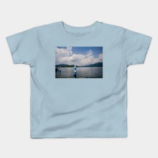 Italian Lake Iseo Kids T-Shirt